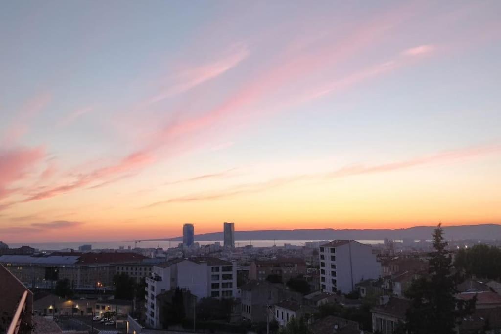 Ferienwohnung T3 Le Designer 4E-Terrasse-Climatisation & Netflix Marseilles Exterior foto