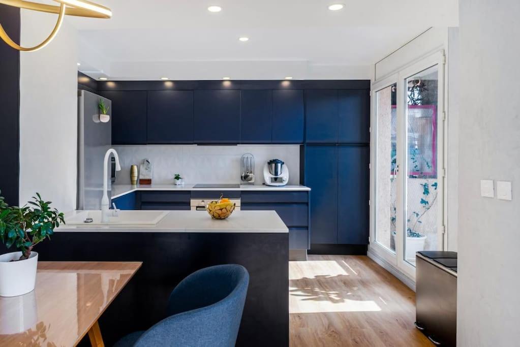 Ferienwohnung T3 Le Designer 4E-Terrasse-Climatisation & Netflix Marseilles Exterior foto